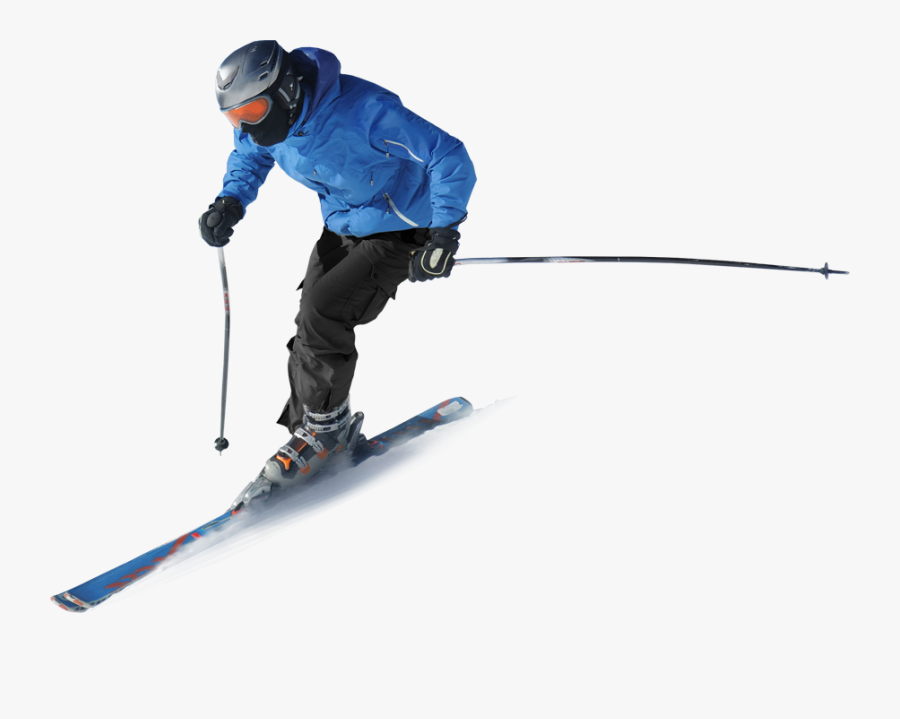 Skier,ski,ski Pole,snow,ski Equipment,ski Boot,sports - Skiing Png, Transparent Clipart