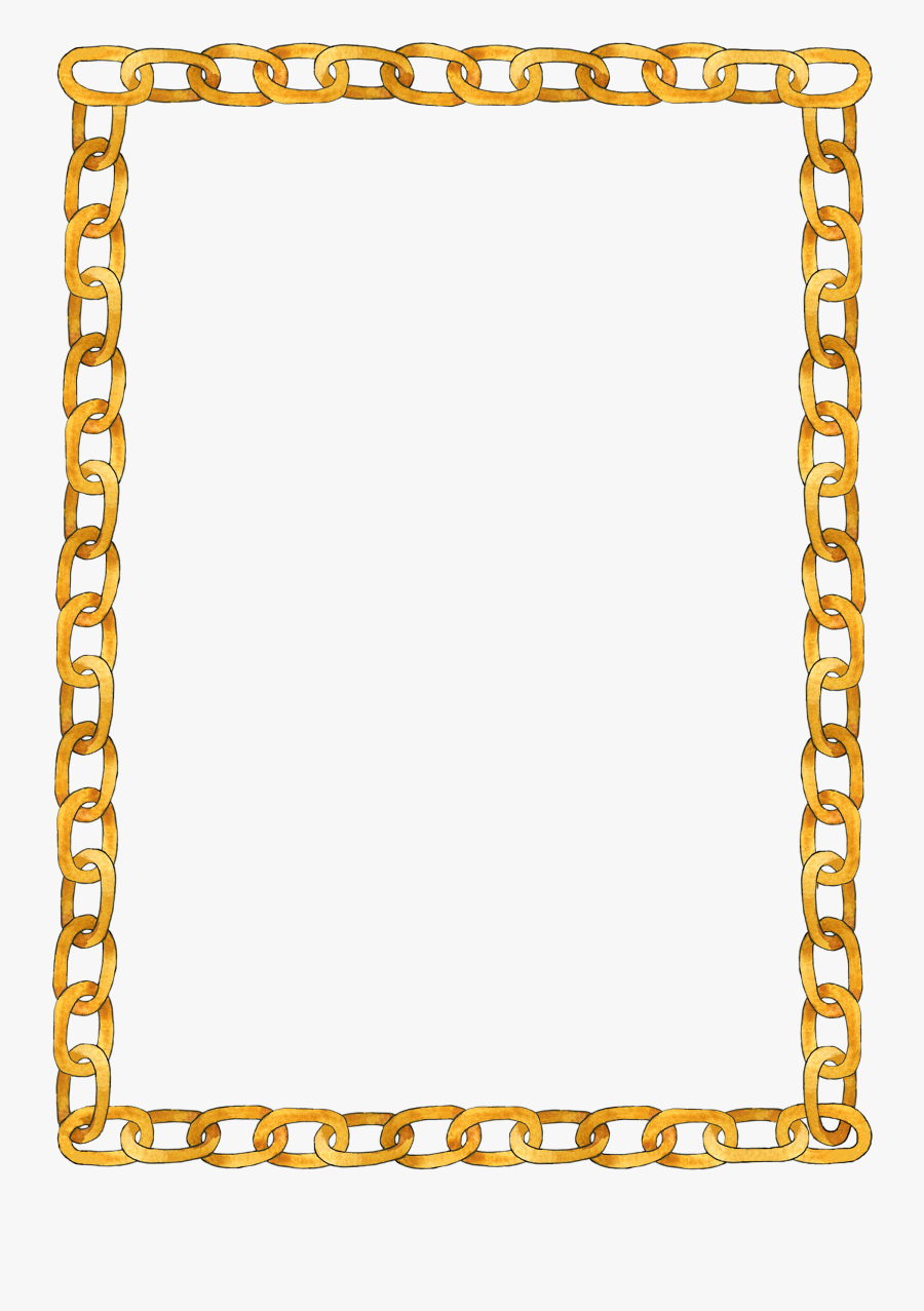Chain Frame - Chain Frame Png, Transparent Clipart