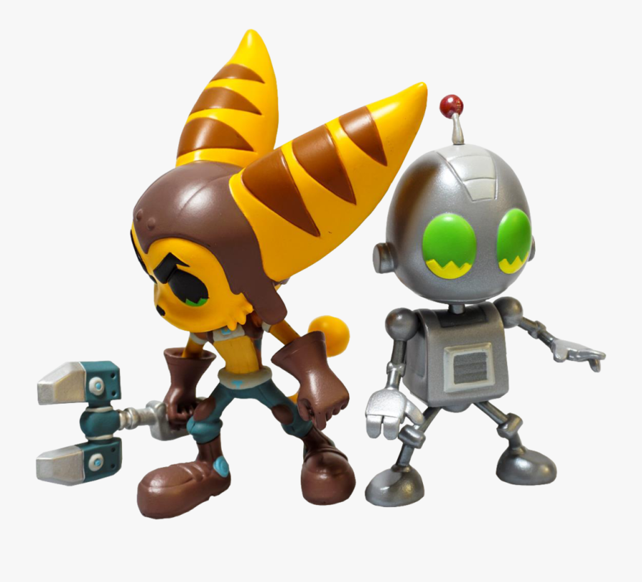 Ratchet & Clank Sunset Overdrive Insomniac Games - Ratchet And Clank Figures, Transparent Clipart