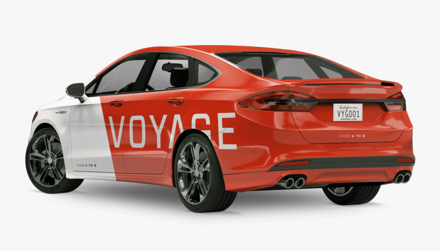 Tesla Transparent Self Driving Car - Voyage Car, Transparent Clipart