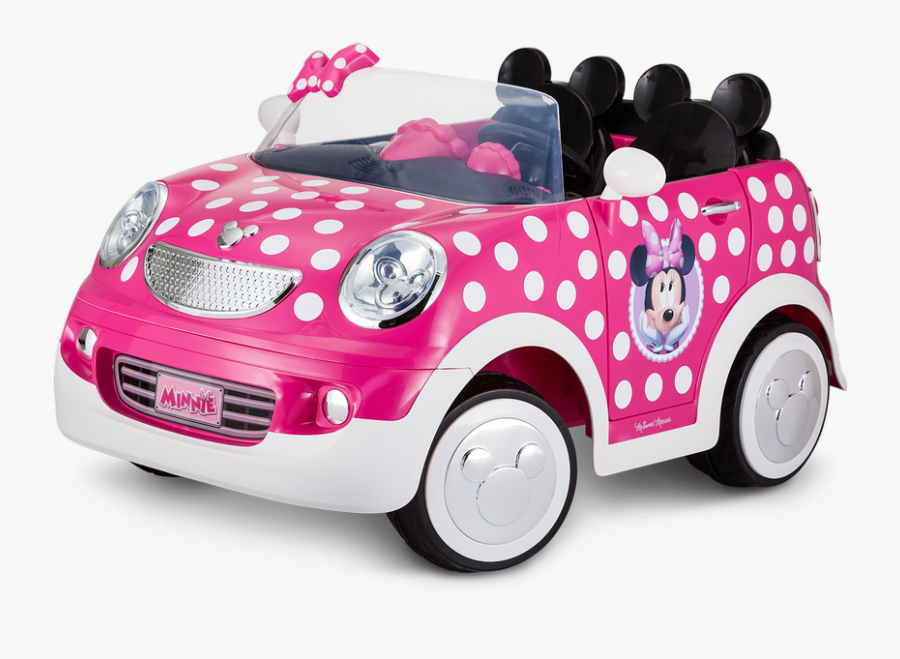 Clip Art Disney Minnie Mouse Coupe - Minnie Mouse Toys Car, Transparent Clipart