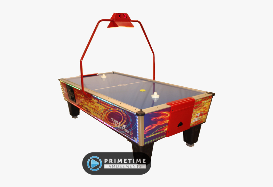 Gold Flare Plus Air Hockey By Shelti / Gold Standard - Air Hockey Arcade Game, Transparent Clipart