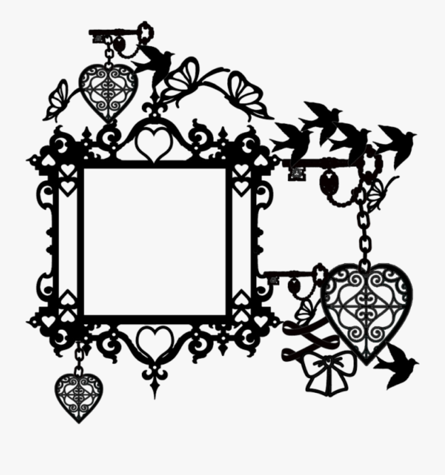 #gothic #frame #freetoedit - Transparent Background Transparent Frames, Transparent Clipart