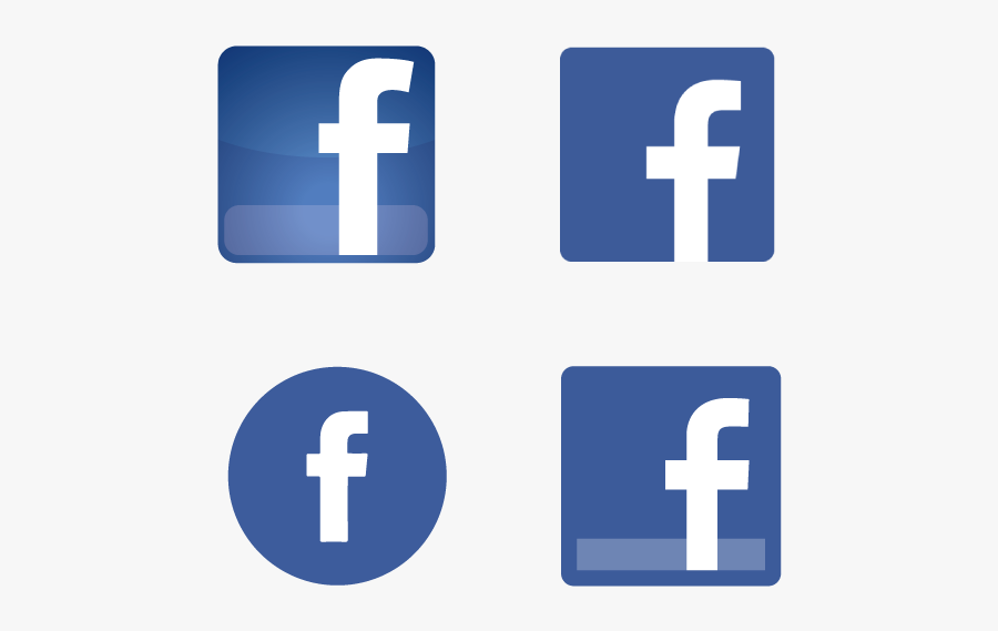 Facebook Png Icons Free Download Transparent Background - Logo Facebook Vector, Transparent Clipart