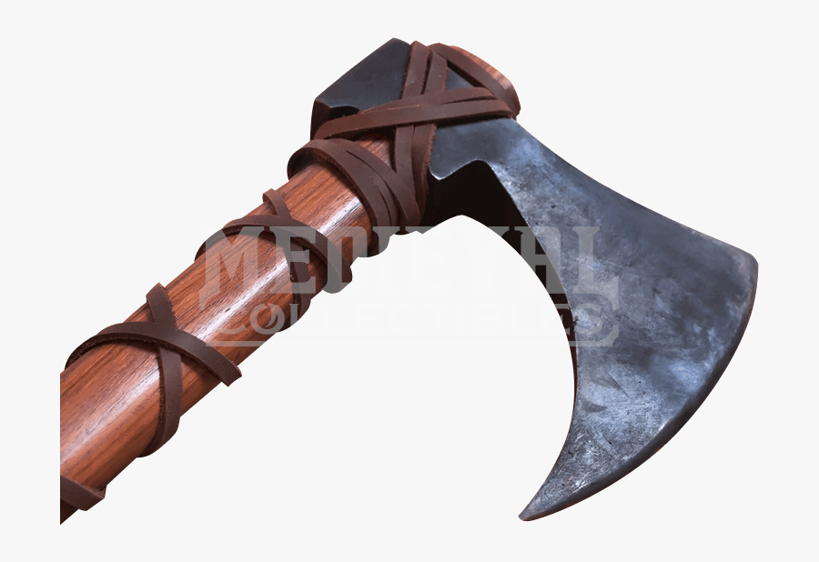 Transparent Ax Png - Viking Axe Leather Wrap, Transparent Clipart