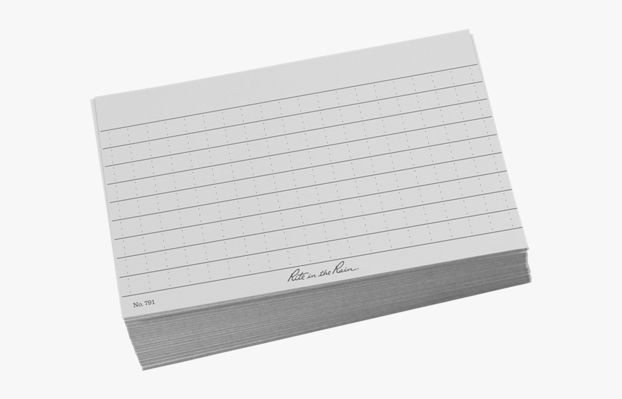Index Card Black And White, Transparent Clipart
