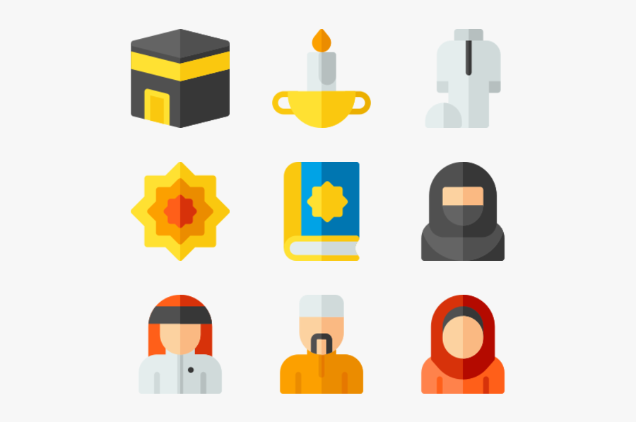 Navy Clipart Soldiers - Muslim Flat Icon, Transparent Clipart