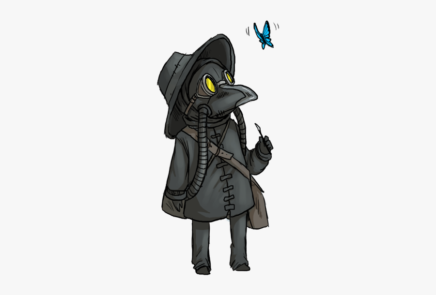 Deathdoctor Plague Freetoedit - Cute Chibi Plague Doctor, Transparent Clipart