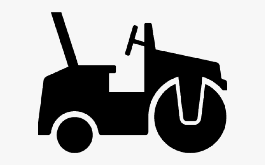 Paving Truck Cliparts - Bulldozer Icon, Transparent Clipart