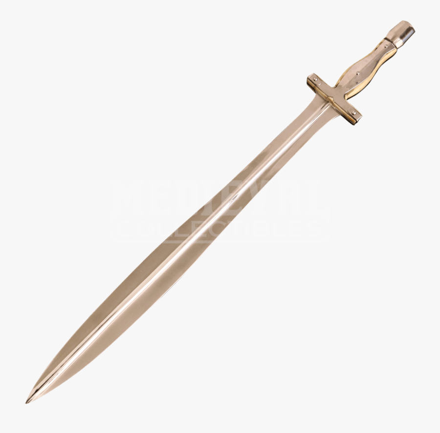 Grecian Straight Sword - Kılıç Resmi, Transparent Clipart