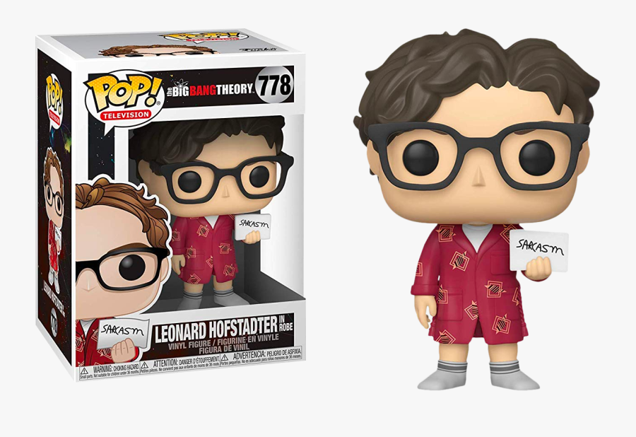 Big Bang Theory Funko Pop Leonard - Funko Pop The Big Bang Theory Leonard, Transparent Clipart