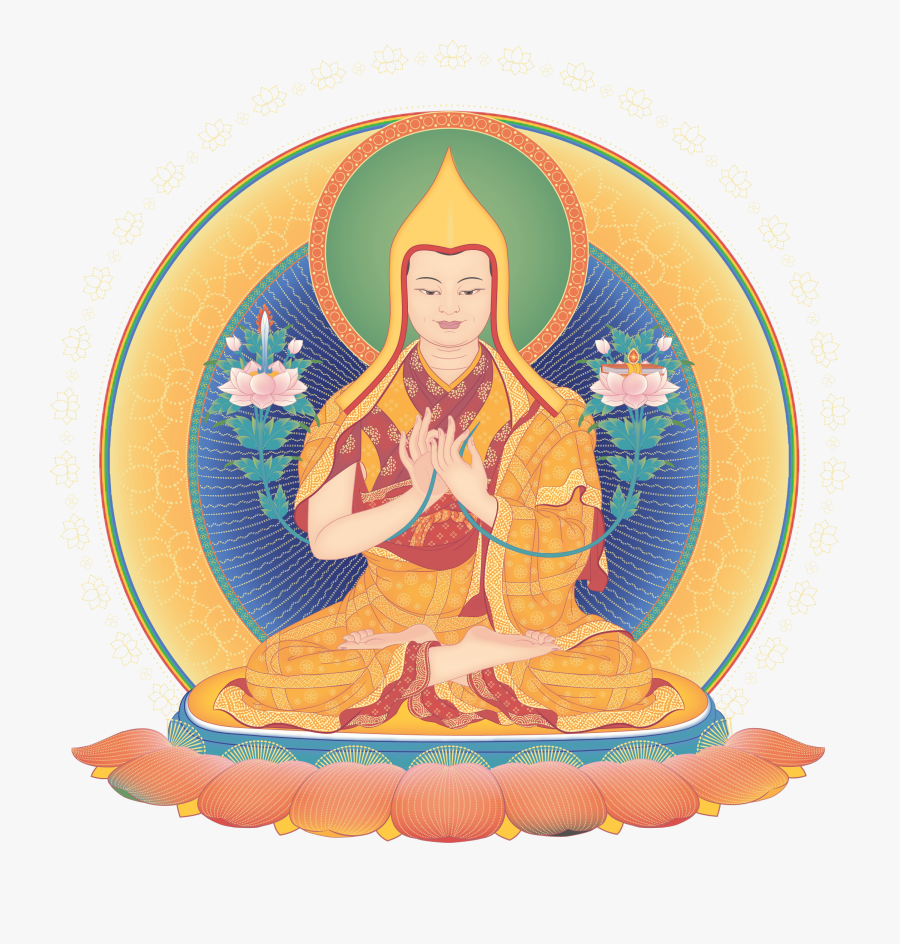 Meditation Clipart Guru - Kadampa Buddhism, Transparent Clipart