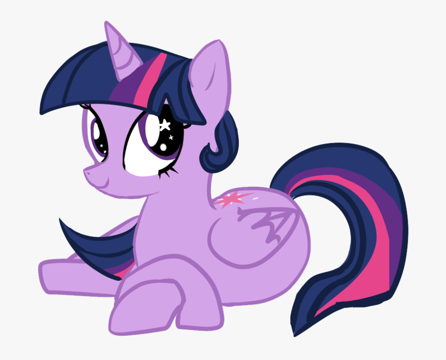 Transparent Twilight Sparkle Alicorn Png - Twilight Sparkle Sitting, Transparent Clipart