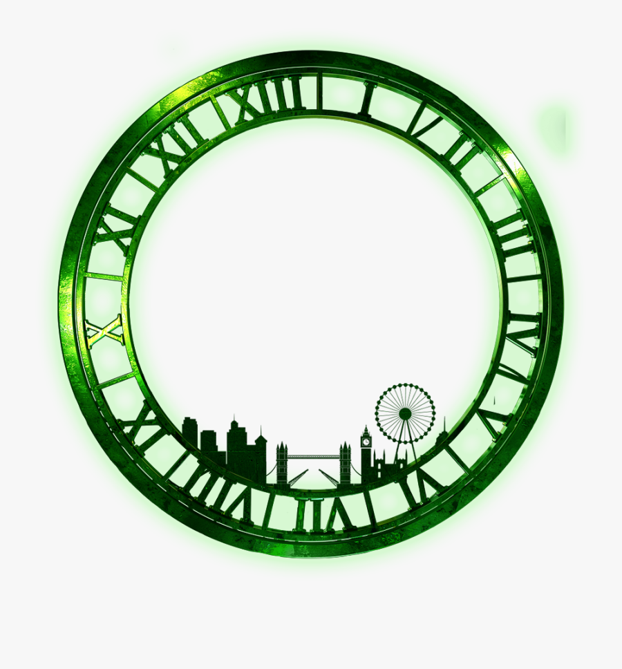 Clock - Wicked The Musical Clock, Transparent Clipart