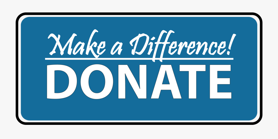 Donate Png Photos - Make A Difference Donate, Transparent Clipart