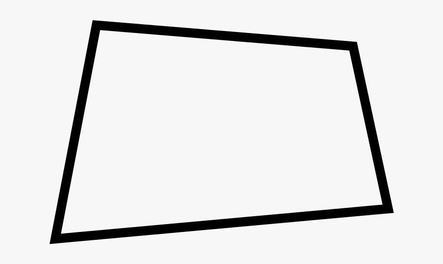 File - Convex Quadrilateral - Svg - Line Art Clipart, Transparent Clipart