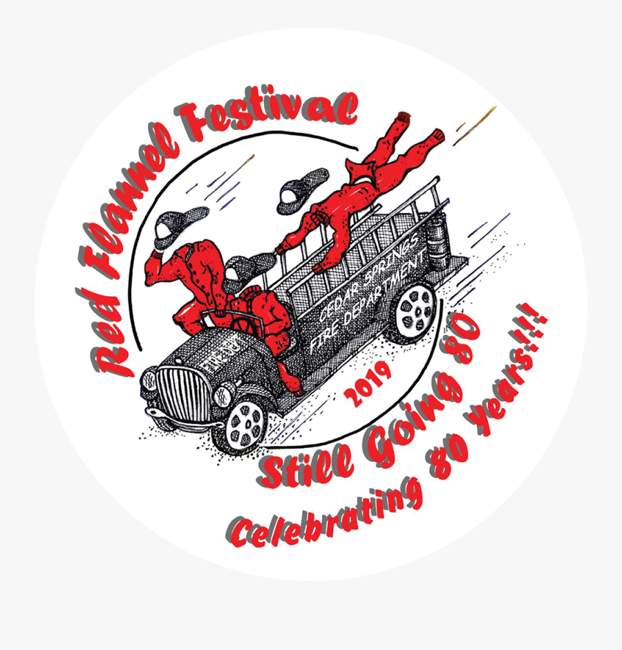 Cedar Springs Red Flannel Festival 2019, Transparent Clipart