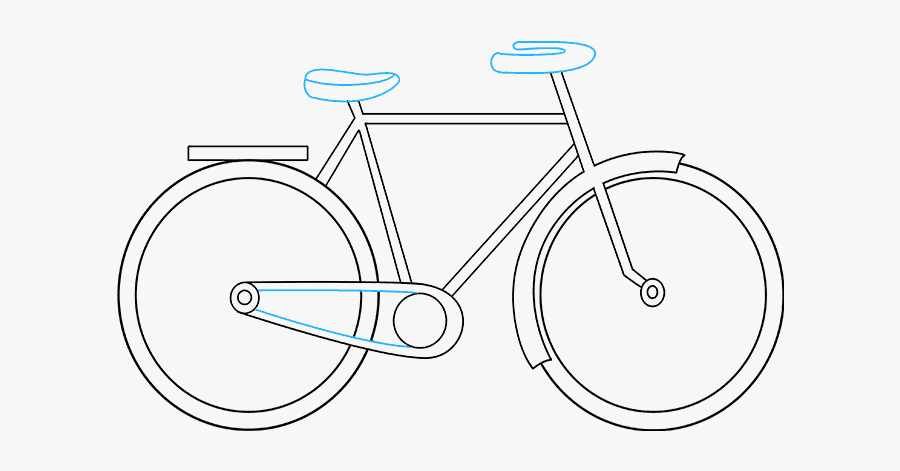 Bike Clipart Easy - Bicycle, Transparent Clipart