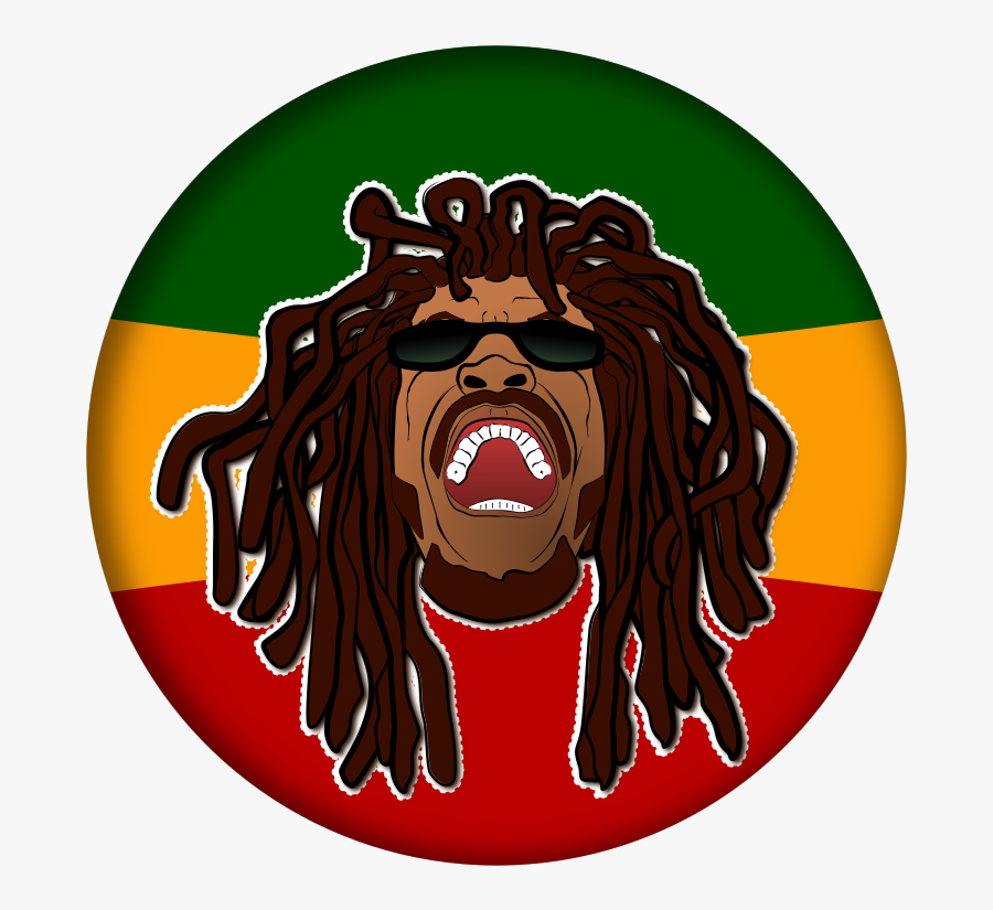 Rastafarian Head - Rastafari Imagenes, Transparent Clipart