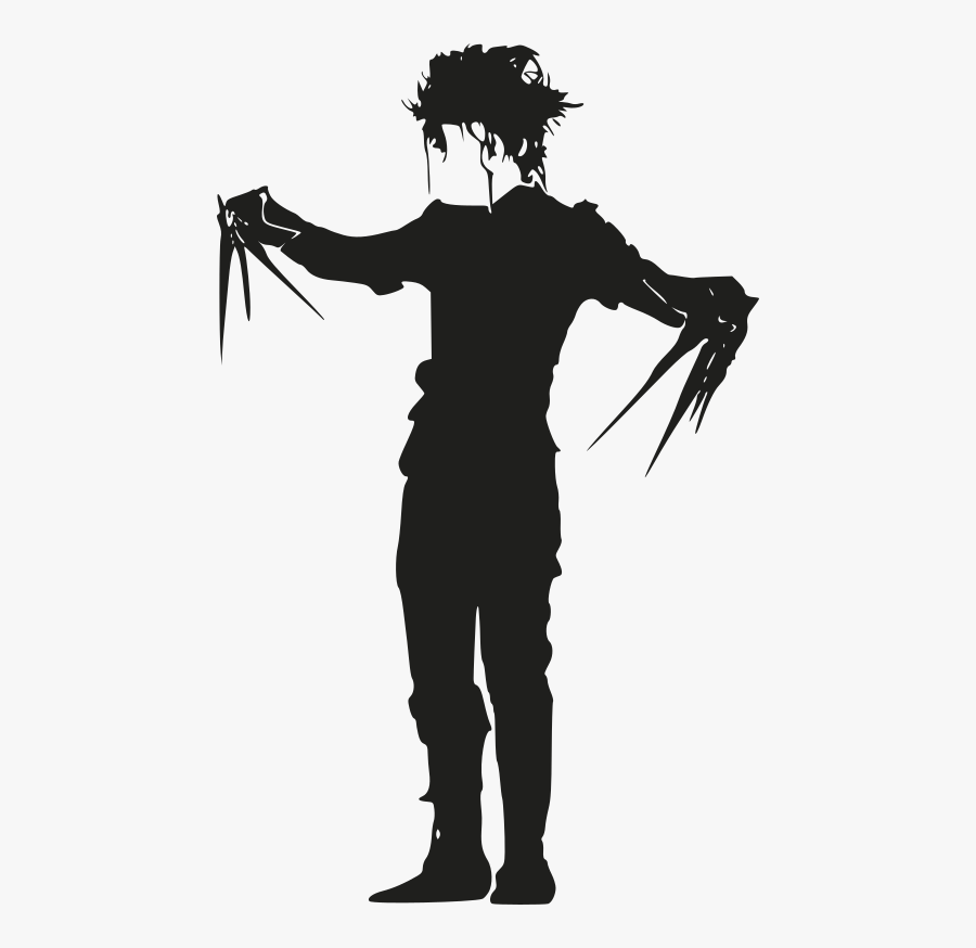 Edward Scissorhands - Edward Scissorhands Johnny Depp, Transparent Clipart