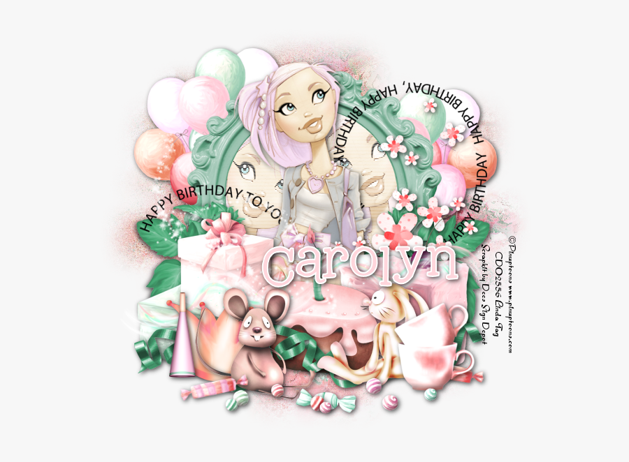 Happy Birthday Fall Carolyn, Transparent Clipart