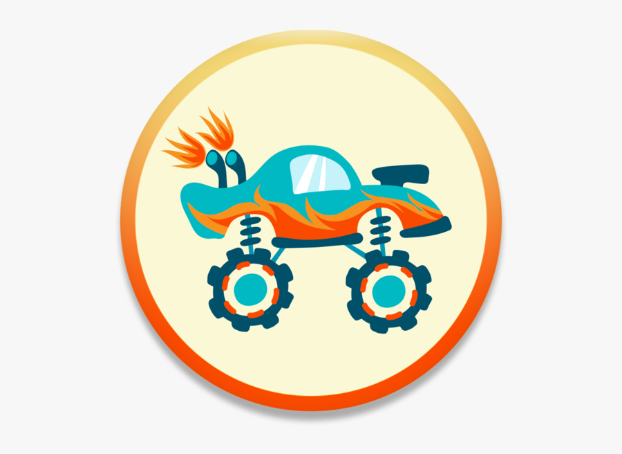 Monster Trucks For Babies On The Mac App Store - Monster Truck, Transparent Clipart