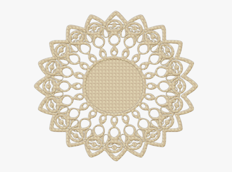 Crochet Doily, Transparent Clipart
