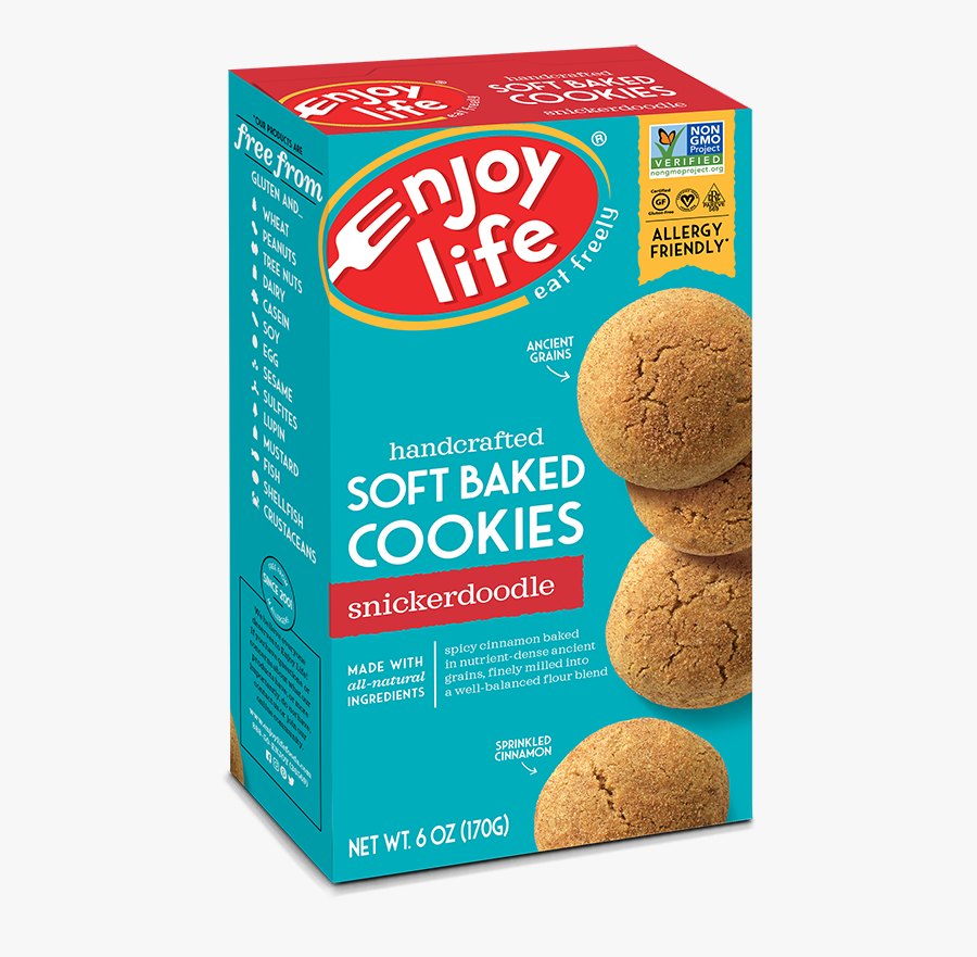 Clip Art Enjoy Life Images - Enjoy Life Gingerbread Cookies, Transparent Clipart