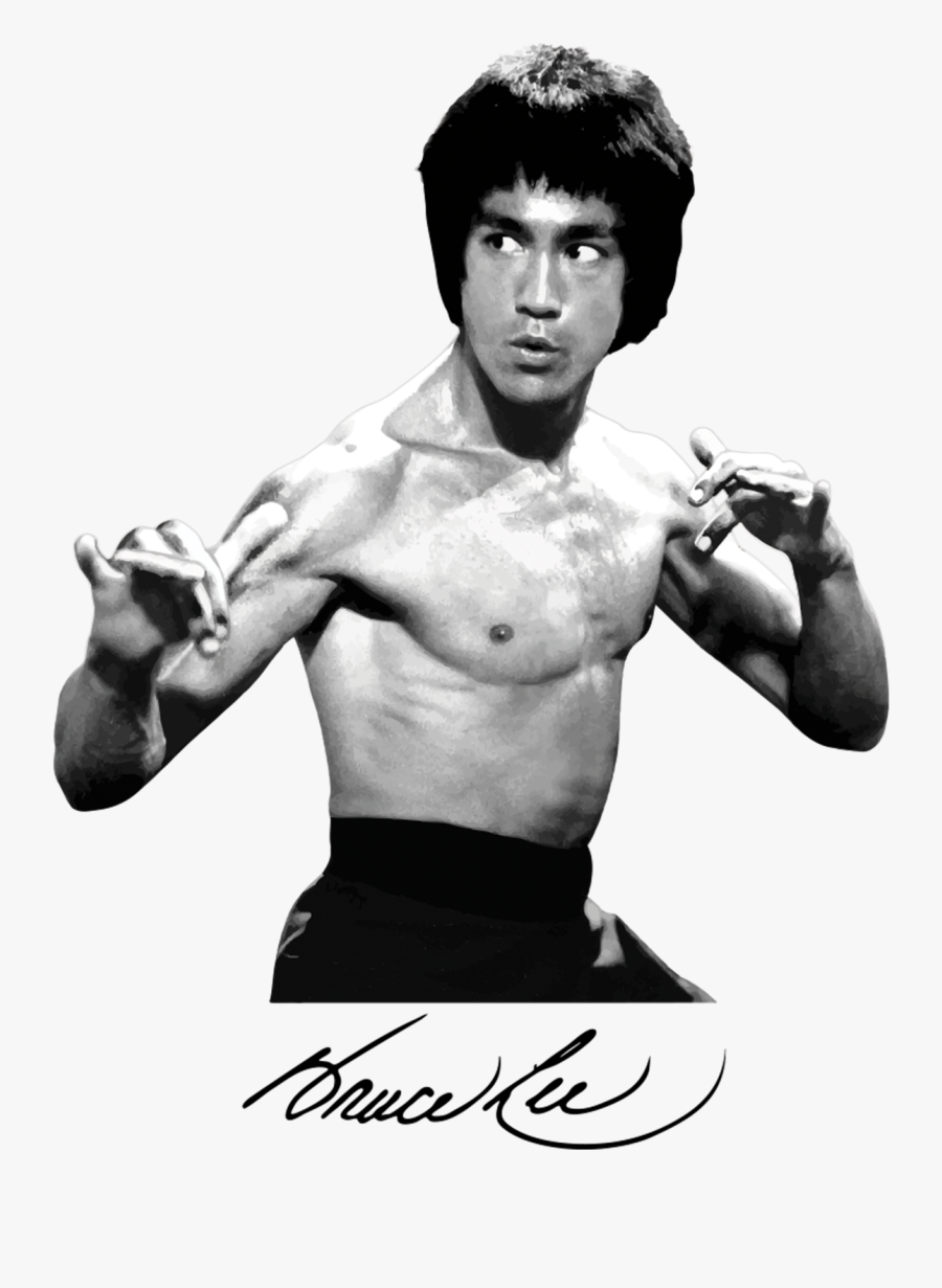 Bruce Lee, Transparent Clipart