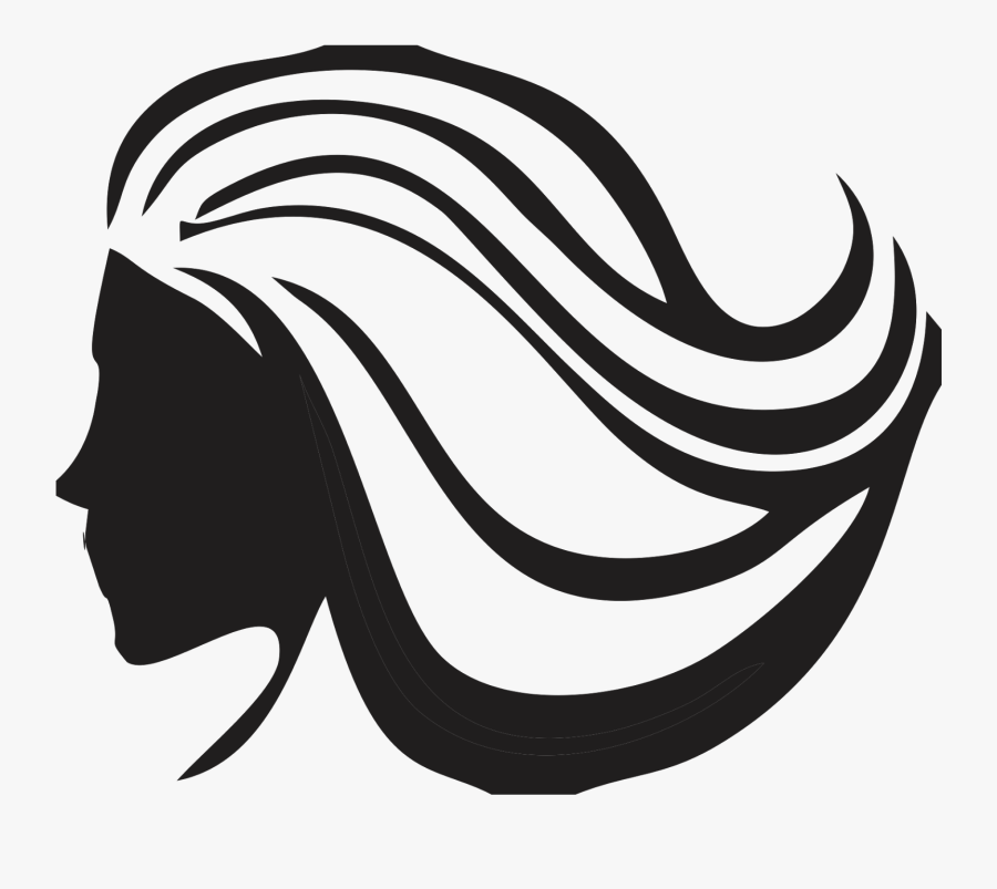 Hair Logo Illustration - Hair Logo Transparent Background, Transparent Clipart