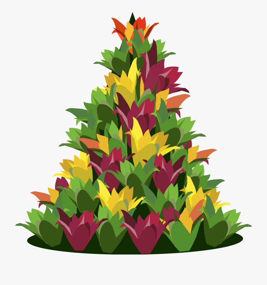 Tropical Christmas Png - Tulip, Transparent Clipart