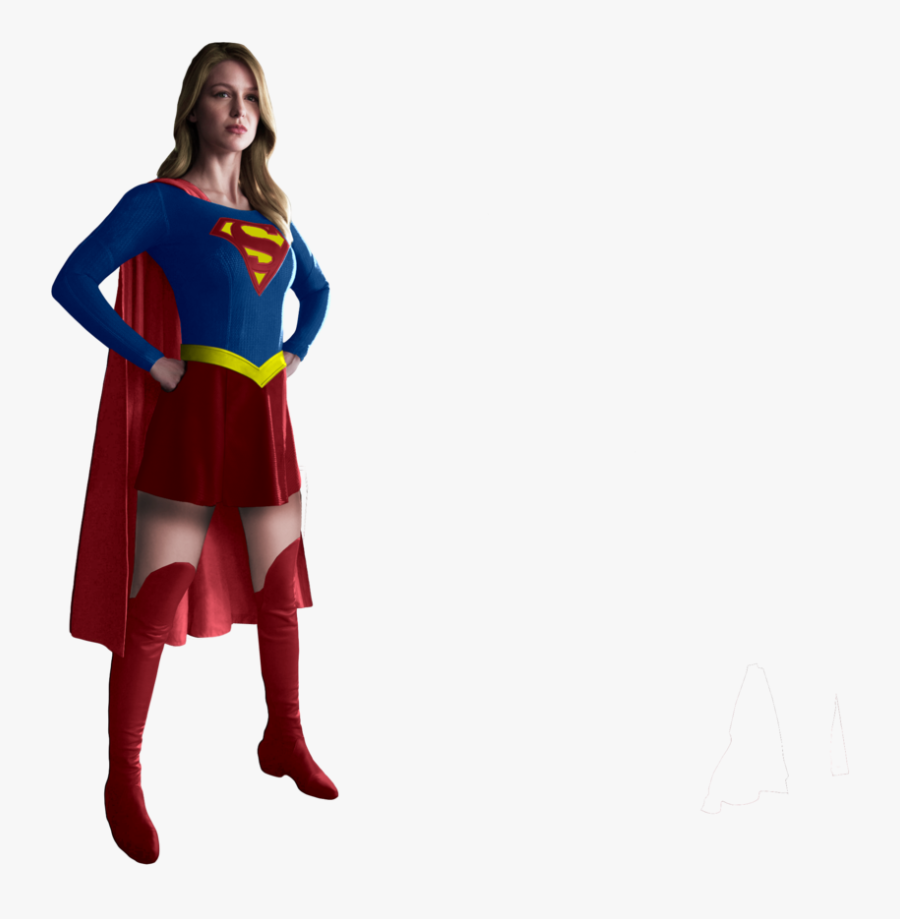 Supergirl Costume Cosplay Suit Adult - Supergirl Png, Transparent Clipart