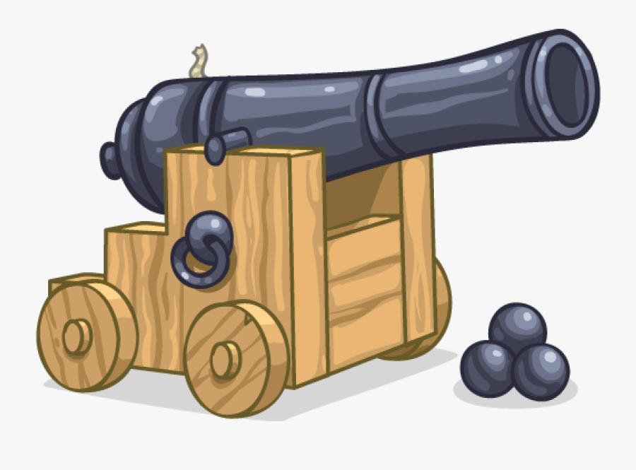 Transparent Pirate Cannon Png - Pirate Cannon Clipart, Transparent Clipart