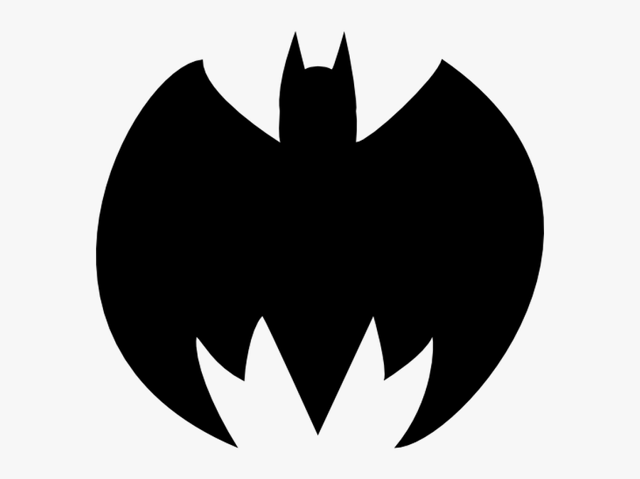 Batman"s Utility Belt Logo - Bat Logo Frank Miller, Transparent Clipart