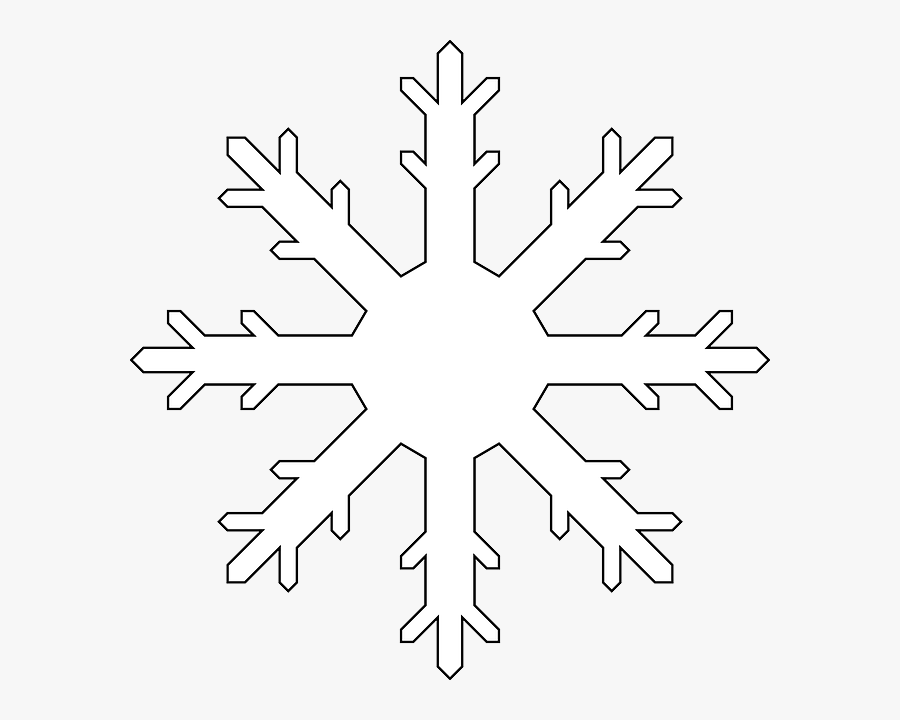 Snowflake Png Image - White Snowflake Png, Transparent Clipart