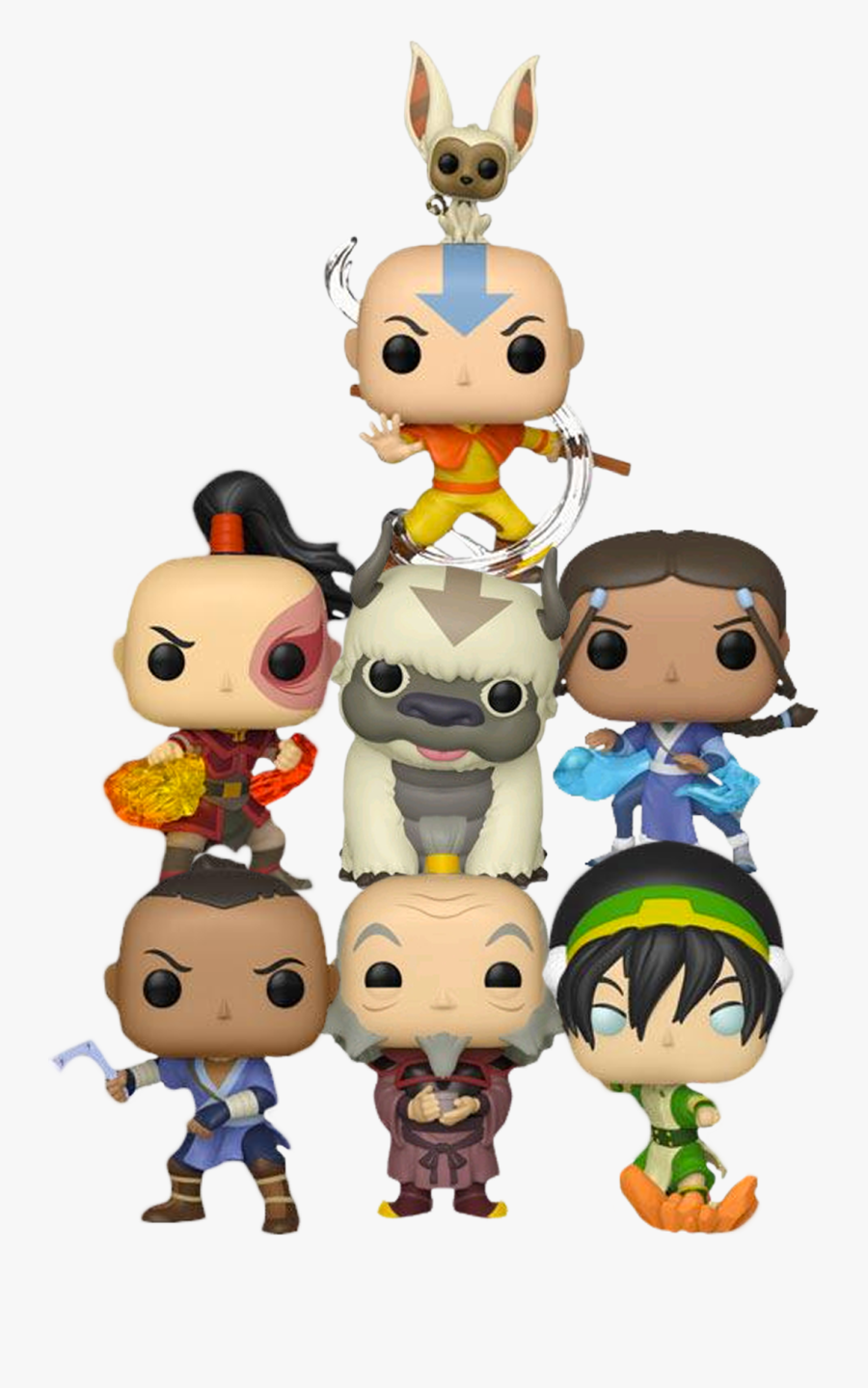 The Last Airbender - Avatar Last Airbender Pop Vinyl, Transparent Clipart