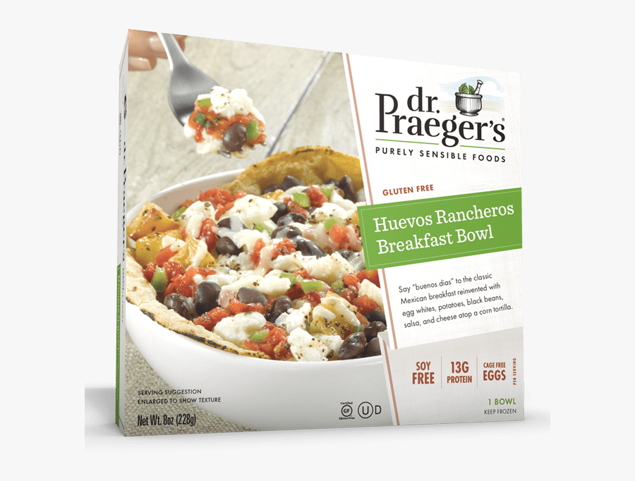 Praeger"s Huevos Rancheros Breakfast Bowl Package - Dr. Praeger's, Transparent Clipart