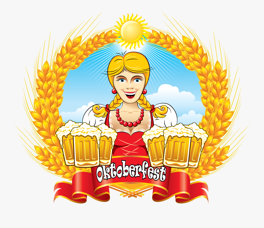 Octoberfest Lady Clipart Transparent , Png Download, Transparent Clipart