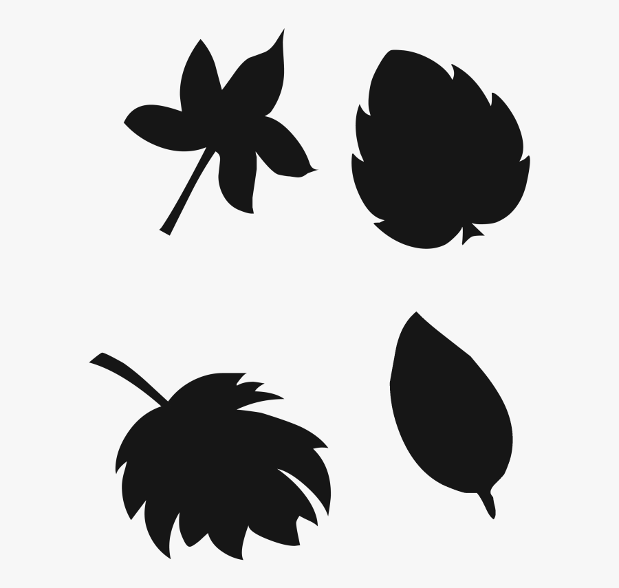 Autumn Clipart , Png Download - Fall Leaf Clipart Black And White, Transparent Clipart
