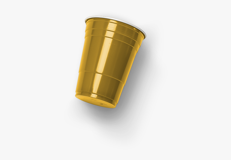 Golden Brass Cups Angle Yellow Png Image High Quality - Brass, Transparent Clipart