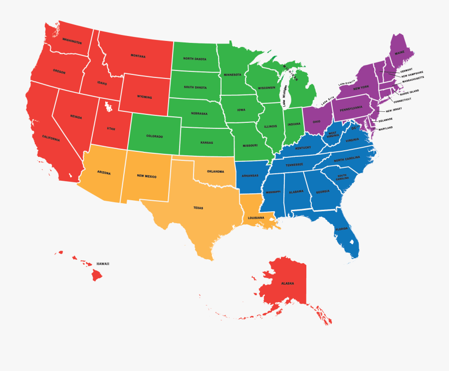 Choropleth Map Trump Vs Hillary - California Oregon And Washington ...