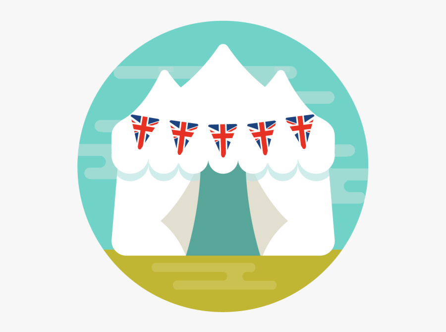 Great British Bake Off Bunting, Transparent Clipart