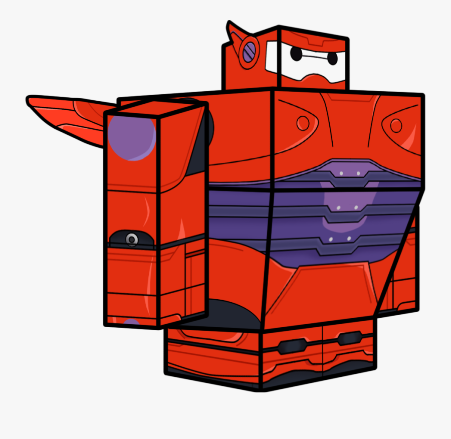 Cubeecraft Baymax, Transparent Clipart