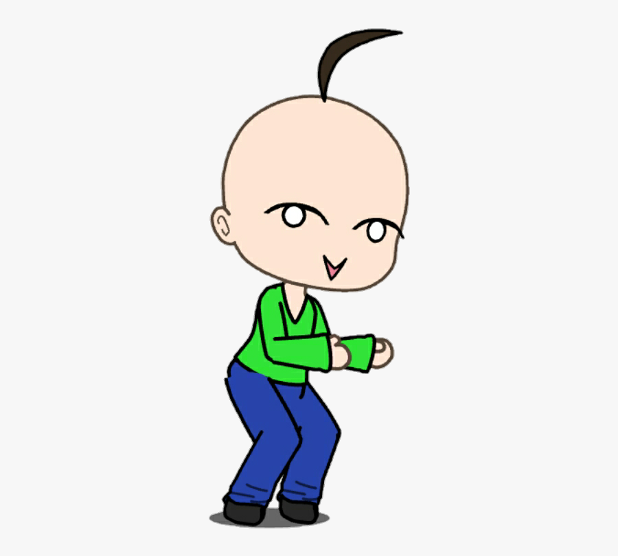 #baldi #gachalife Farting - Cartoon, Transparent Clipart