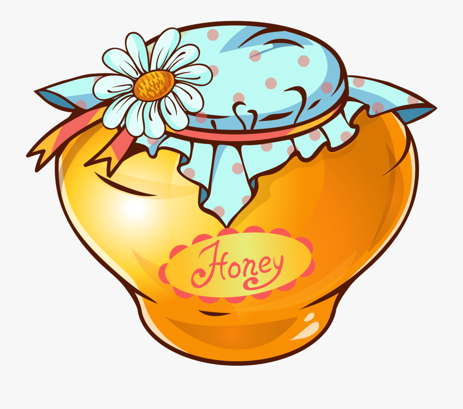 Bee Honey Packaging And Labeling - Packaging And Labeling, Transparent Clipart