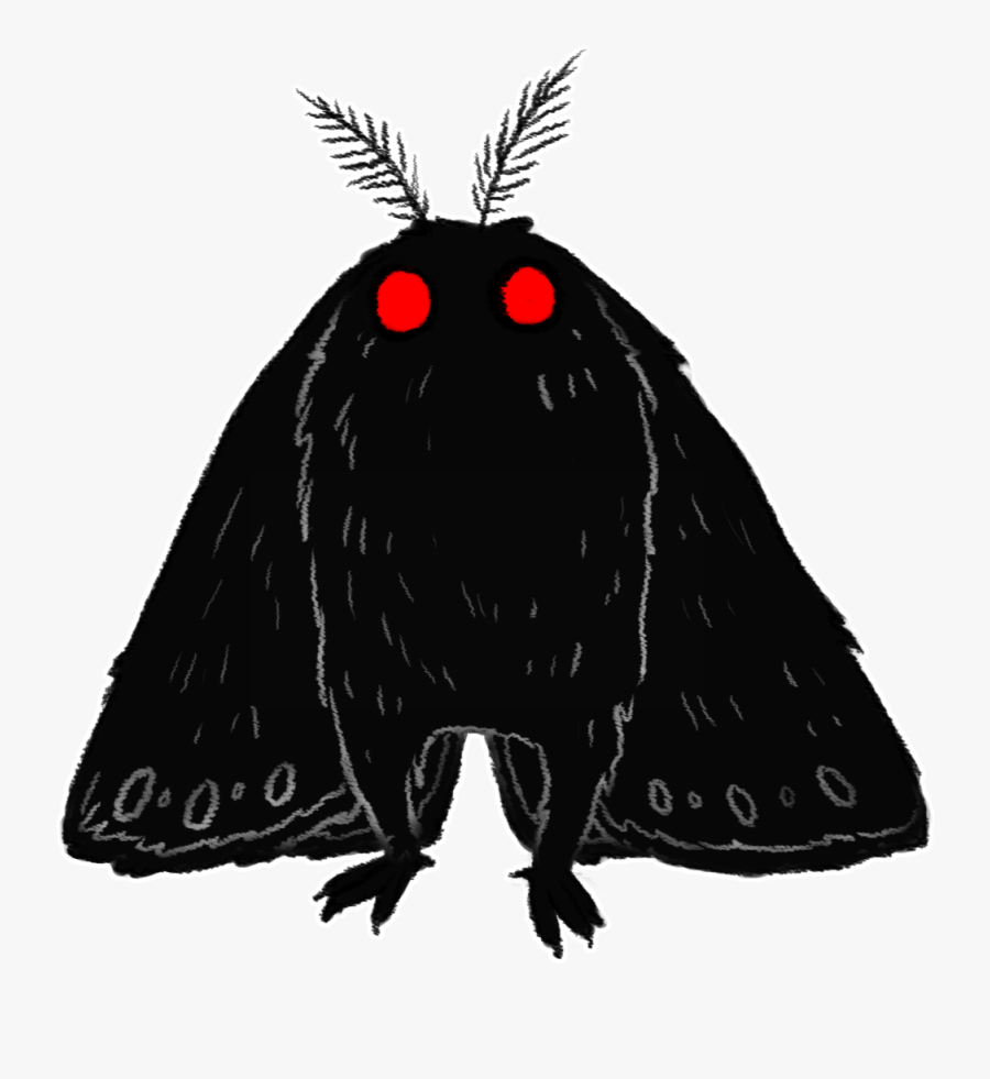 Transparent Mothman Png - Mothman Png, Transparent Clipart