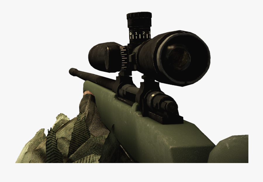 Transparent Sniper Clipart - Battlefield 3 Sniper Shotguns, Transparent Clipart