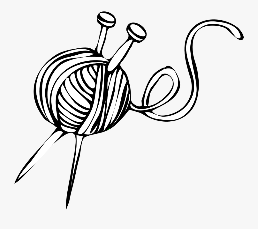 Crochet Clipart Crochet Hook - Yarn Clip Art, Transparent Clipart
