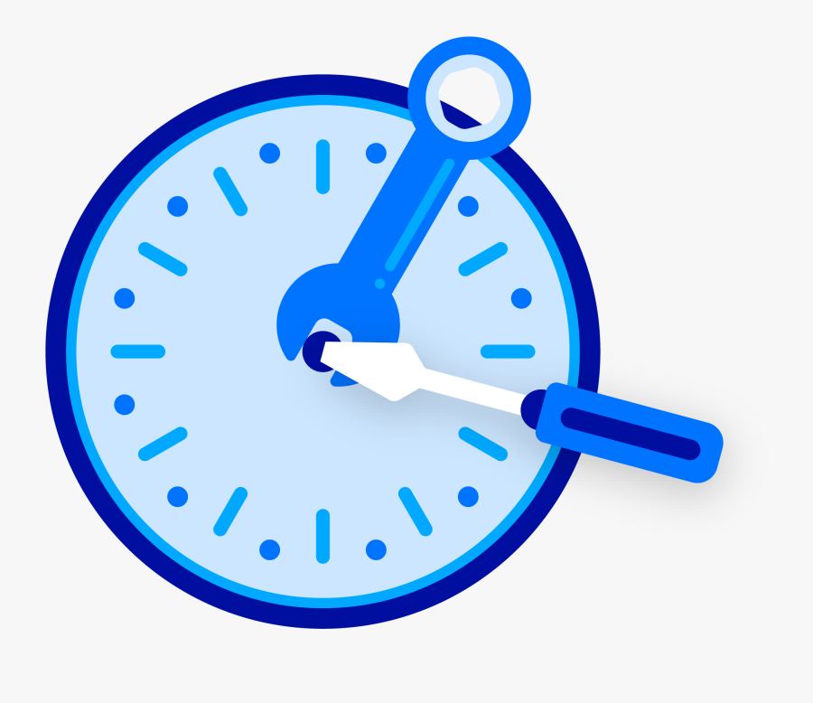 24-hour Tech Support - Clock, Transparent Clipart