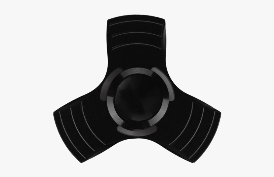 Black Fidget Spinner Png Transparent Picture - Stealth Fidget Spinner, Transparent Clipart